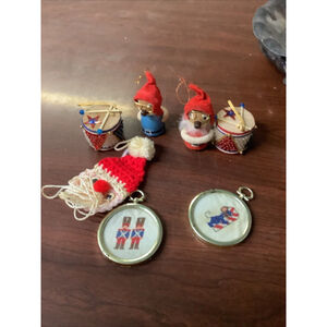 Vintage 50-60s Mixed Christmas Ornaments/Decorations Lot